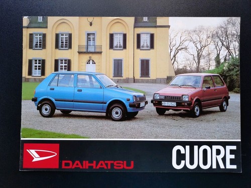 Daihatsu cuore prospekt - daihatsu,