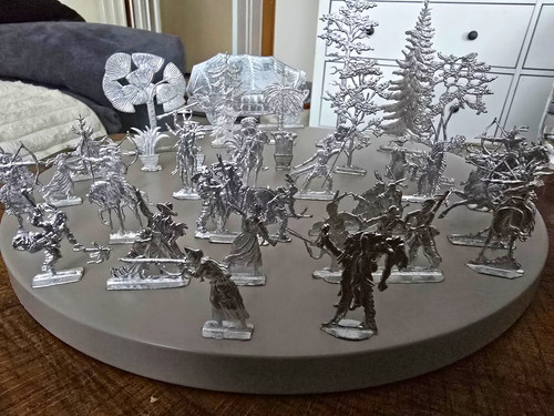 Konvolut zinnfiguren offizin - konvolut,