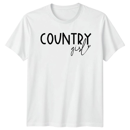 Country girl damen - country, t-shirt