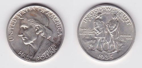Dollar silber münze usa - 1/2,