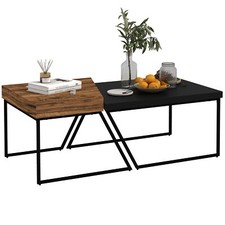 Homcom couchtisch 2er - homcom,