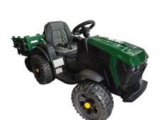 Kinderfahrzeug Traktor Future1000 mit Anhänger 1,6m EVA Ledersitz Elektrotraktor
