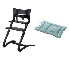 Leander Stuhl schwarz lackiert