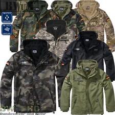 BWuM TACTICAL WINDBREAKER FLEECE MIT ZIPPER PATCH & FLAGGEN REGENJACKE WINDJACKE
