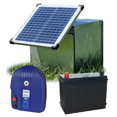 Solar energiser elektrozaun - solar,