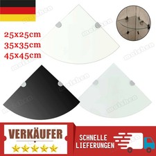Gehärtetes Glasregal Wandregal Halterung Eckregal Hängeregal Badezimmerablage
