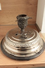 344d alter Christbaumständer 2 Lieder Spieluhr Germany DRGM Jugendstil