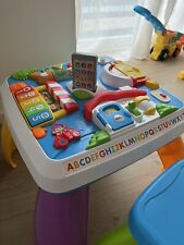 Fisher-Price DRH31 - Lernspaß Spieltisch, Lernspielzeug mit Lichtern gebraucht