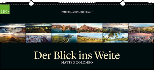 Geo panorama der blick ins - der,