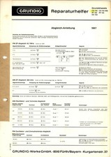 GRUNDIG Service Manual für