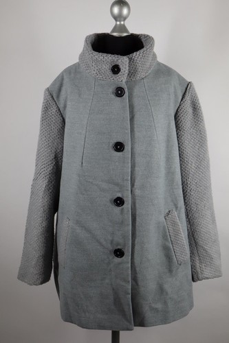 Damen kurzmantel mantel grau - damen,