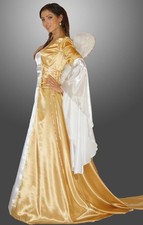 Engel Kostüm gold Eneye Gr. 38 40 42 44 Mittelalter Kleid Engelskostüm 