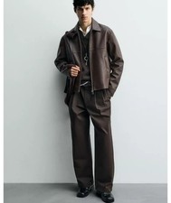 Herren 100 echtleder brown - 100%,