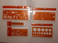 Standardgraph Schablonen Set 7370  - 1316F - 7367 - 7369 - 3098