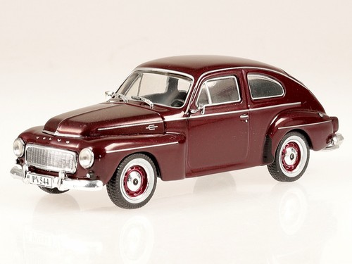 Volvo 544 dunkel rot - volvo,