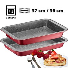 Backblech Backform Kuchenform Blechkuchen Backofenblech Blech 36x23 / 37x25 cm