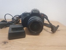 Sony Alpha A230  Digitalkamera - Schwarz (Kit mit 18-55mm Objektiv)