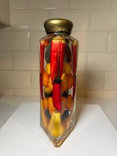 Dekorative Obst Gemüse Glas