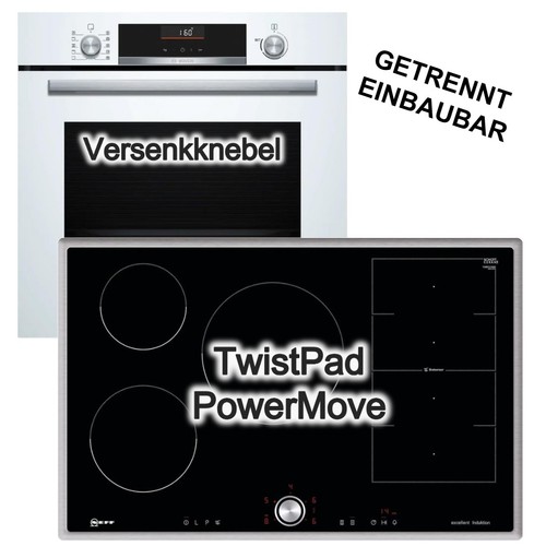 Herdset bosch backofen weiss - herdset,