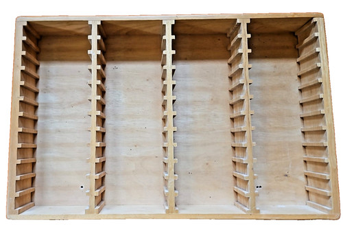 Vintage kassettenregal holz - vintage, mc