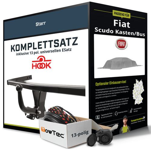 Anhängerkupplung starr für
