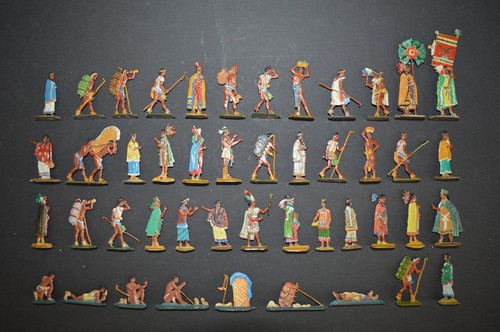 Zinnfiguren teile azteken - teile, "azteken"