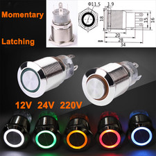 16mm Metall Schalter