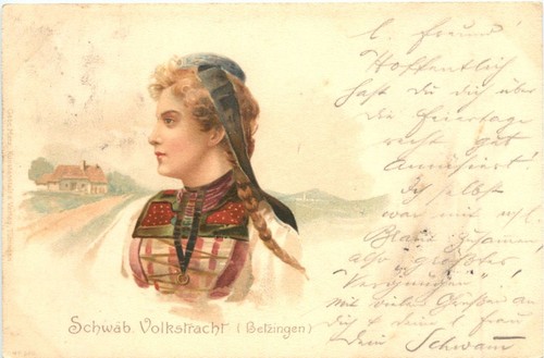 Schwäbische volkstrachten - schwäbische,