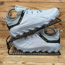 Ecco Sneaker Damen Größe UK 5 MX grau silber Trail Outdoor Wandern Walking Schuhe