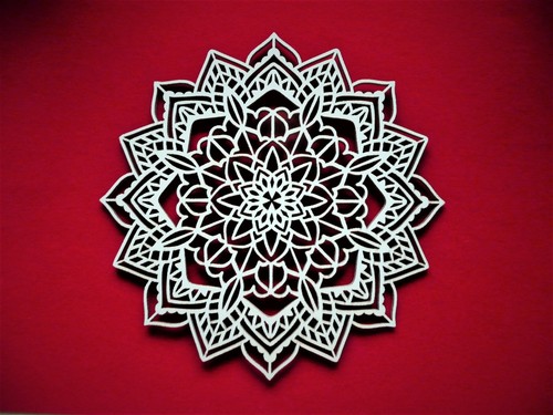 Mandala wandbild - mandala,