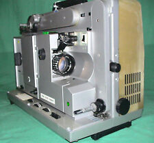 BAUER P7 TS Univers. 16mm Tonfilm Projektor Sound Film Lens ISCO Kiptaron 1,3/50