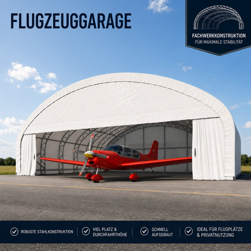 Xxl 14x11 hangar flugzeug - m,