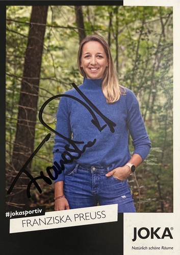 Autogramm franziska preuss - franziska,