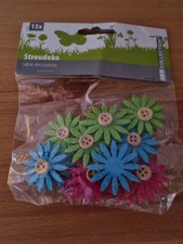 Streudeko Filz Blumen mit