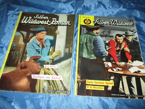 Silber wildwest roman 60er - silber,