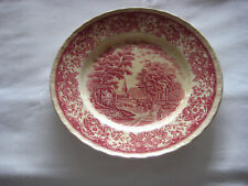 Royal Tudor Ware Coaching Taverns Speiseteller Teller Porzellan Ø 25 cm Vintage