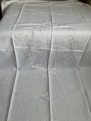 Antike tischdecke richelieu - tischdecke,