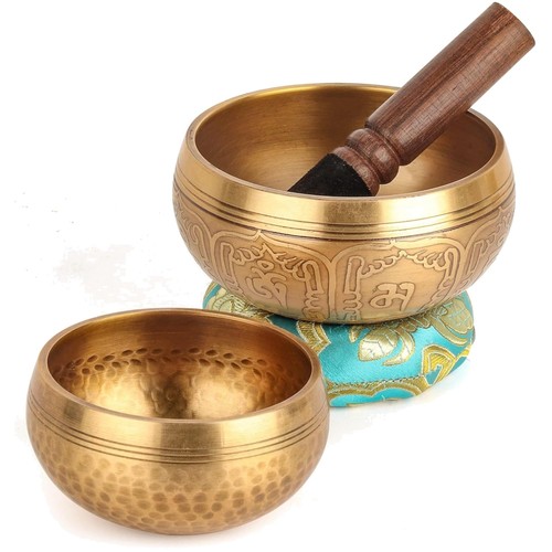Tibetisches klangschalen set - tibetisches, klangschalen-set
