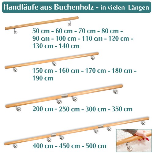 Buche holz handlauf - holz,