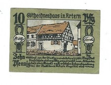 Notgeld - Artern - Stadt