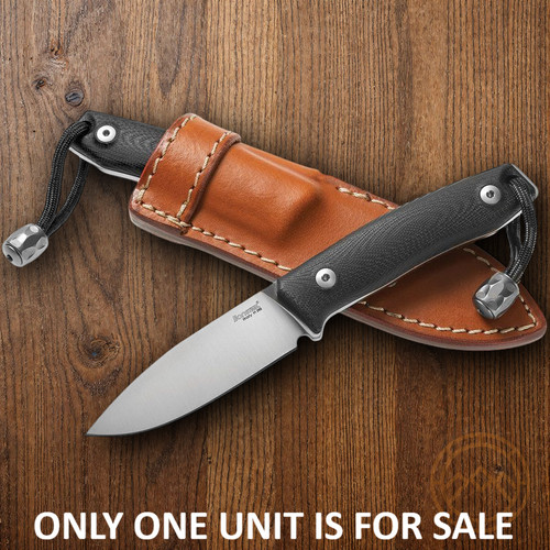Lionsteel fixed knife - fixed, 3"