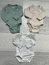 3 Unisex Wickelbodys von