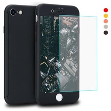 Hülle für iPhone SE ( 2020 ) 7 8 11 Full Cover 360 Grad Handy Schutz Case Bumper