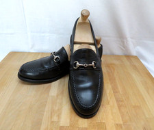 Vintage Alden Horse Bit Loafers Schwarz Black Calf  Gr. US 11  B/D  / EU 45