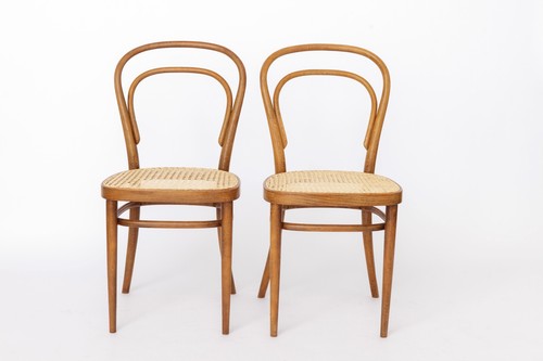 Pair vintage thonet - of,