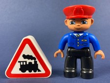 LEGO® Schaffner Mann Bahnhof