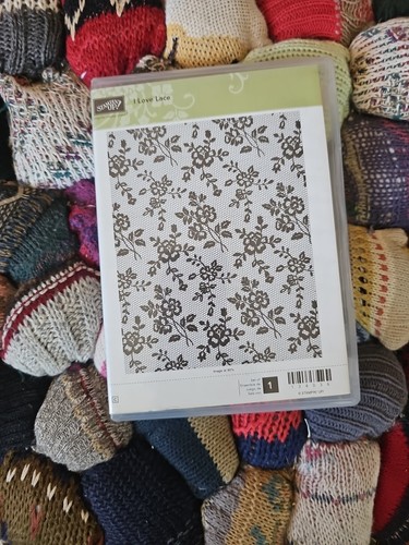 Stampin love lace - up,
