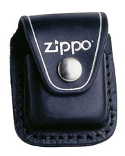 ZIPPO TASCHE in SCHWARZ Echtes