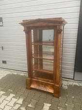 Biedermeier Vitrine In Mahagoni um 1830