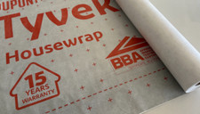 1,4m breite Tyvek Hauswäsche